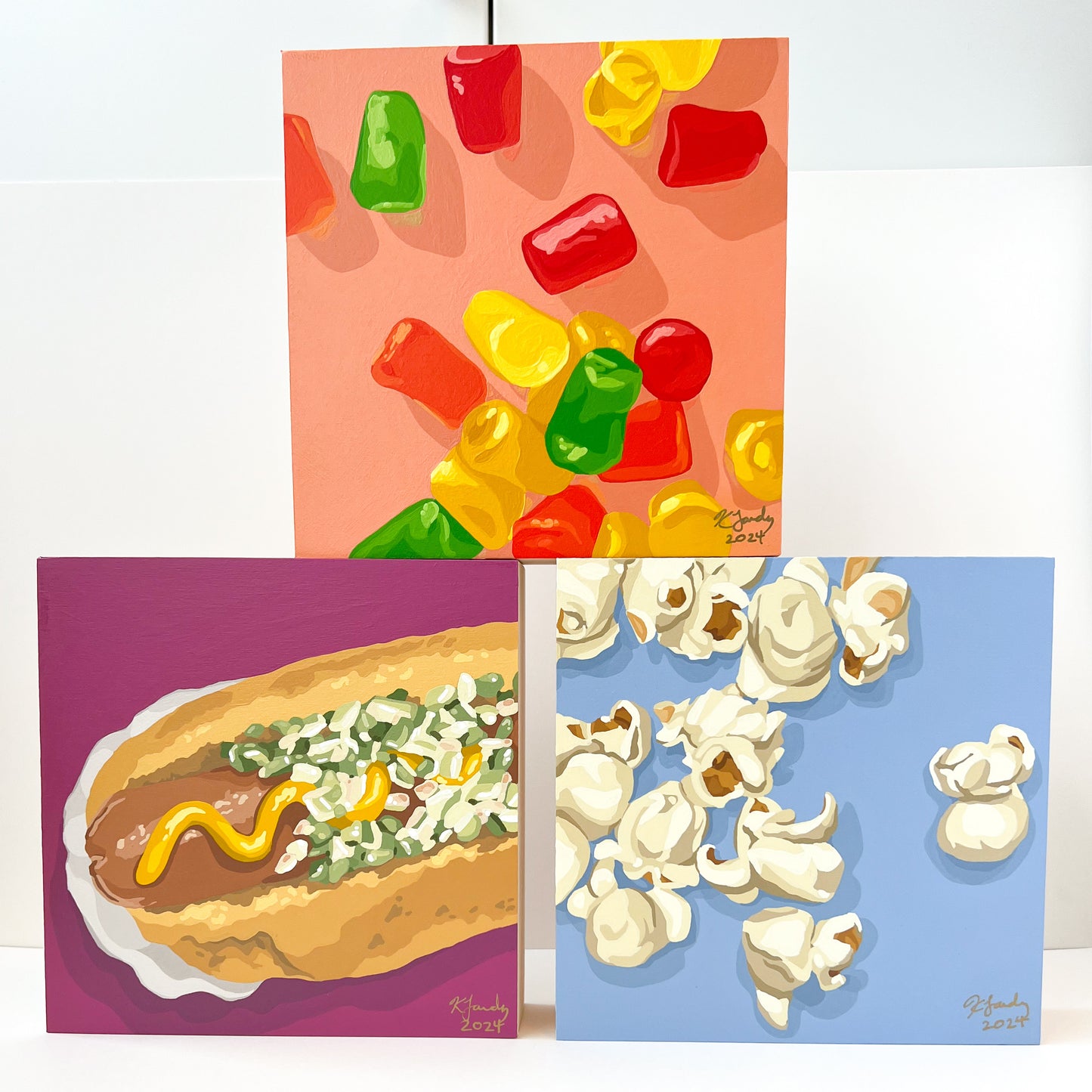 Hot Dog | 6x6”