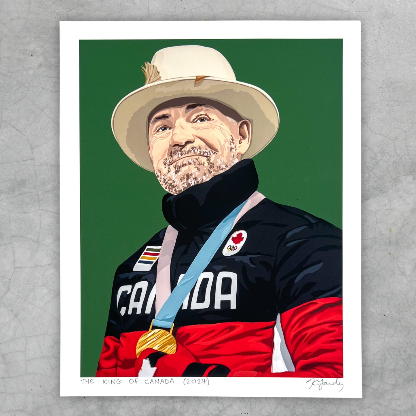 Print - The King Of Canada (3 sizes)