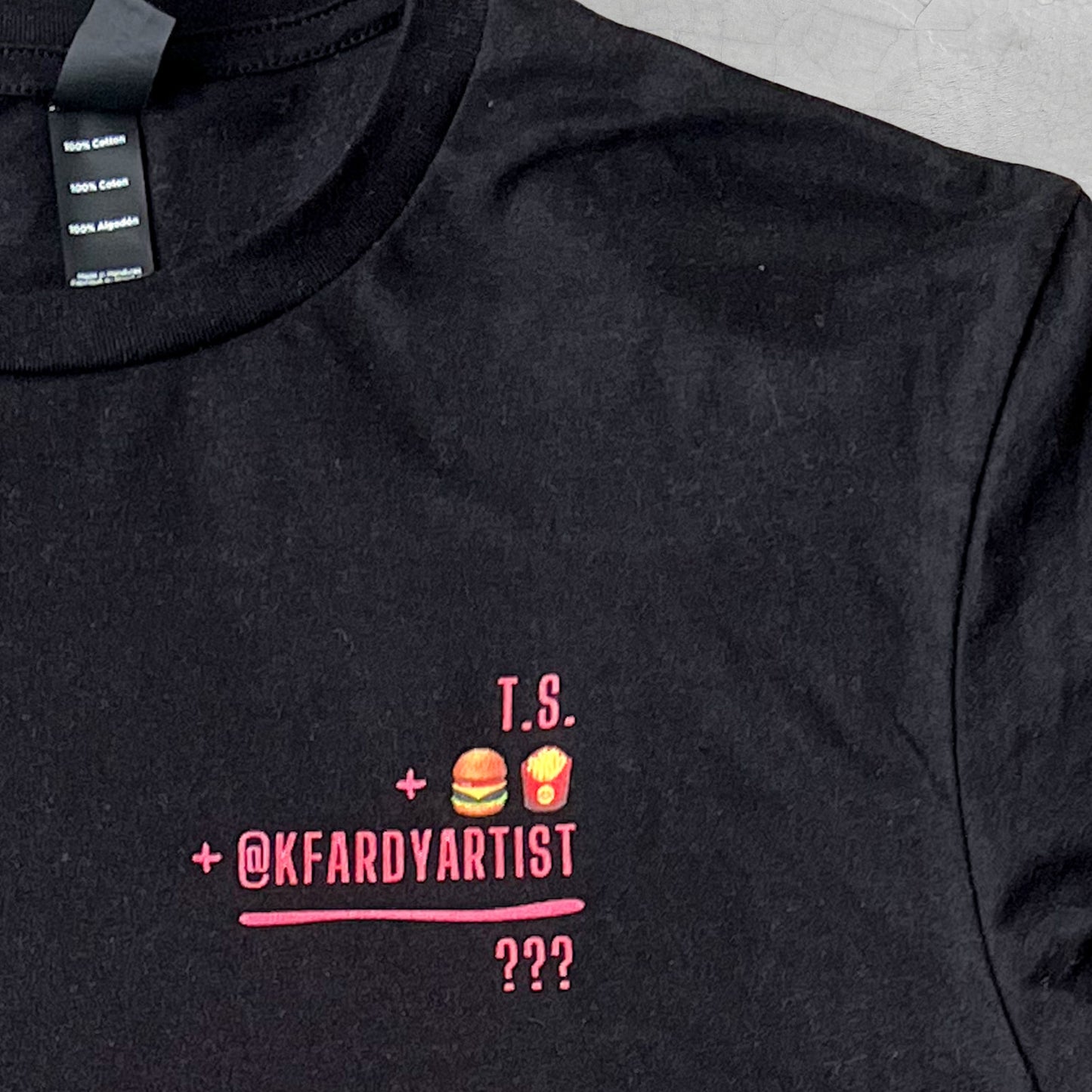 Drive Thru (Taylor's Version) black t-shirt