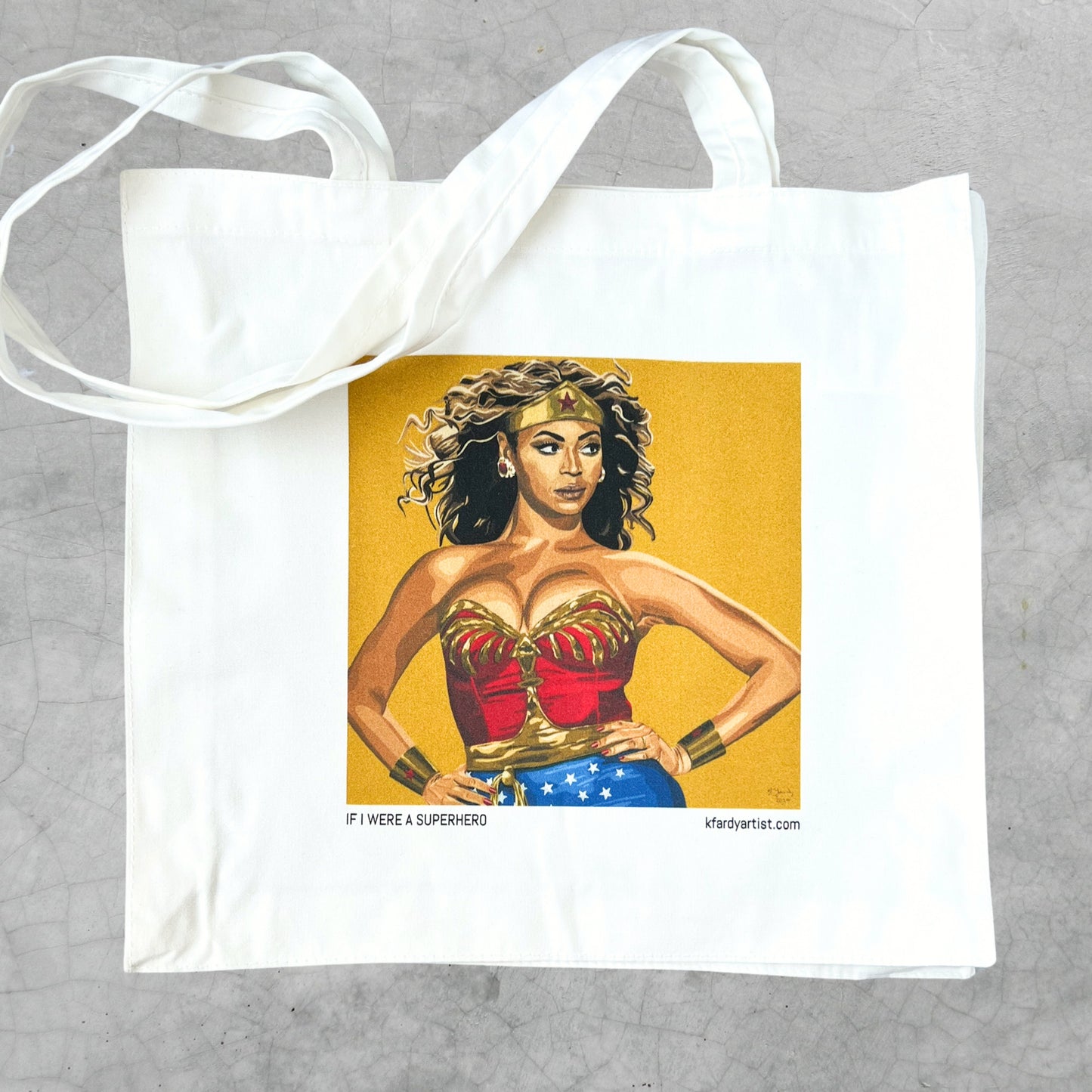 If I Were A Superhero (Beyonce) tote bag