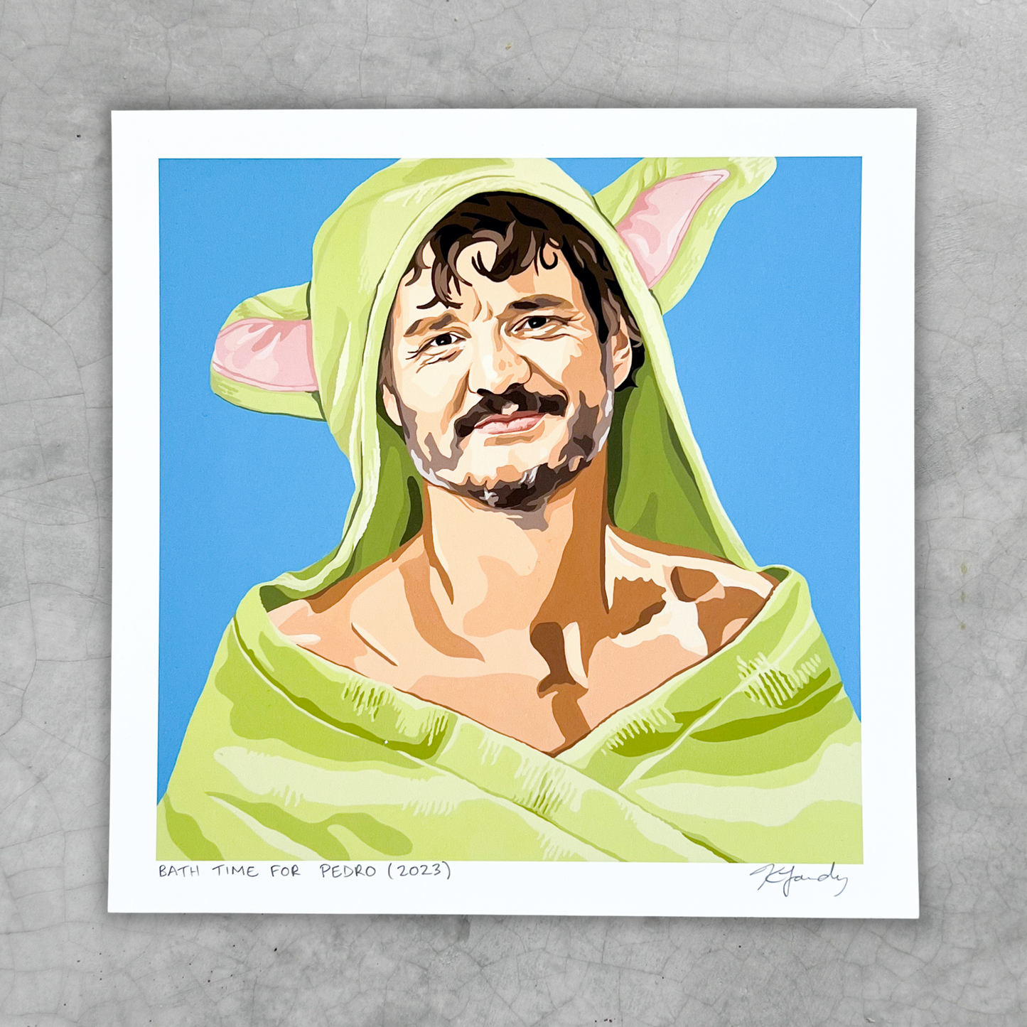 Print - Bath Time For Pedro (3 sizes)