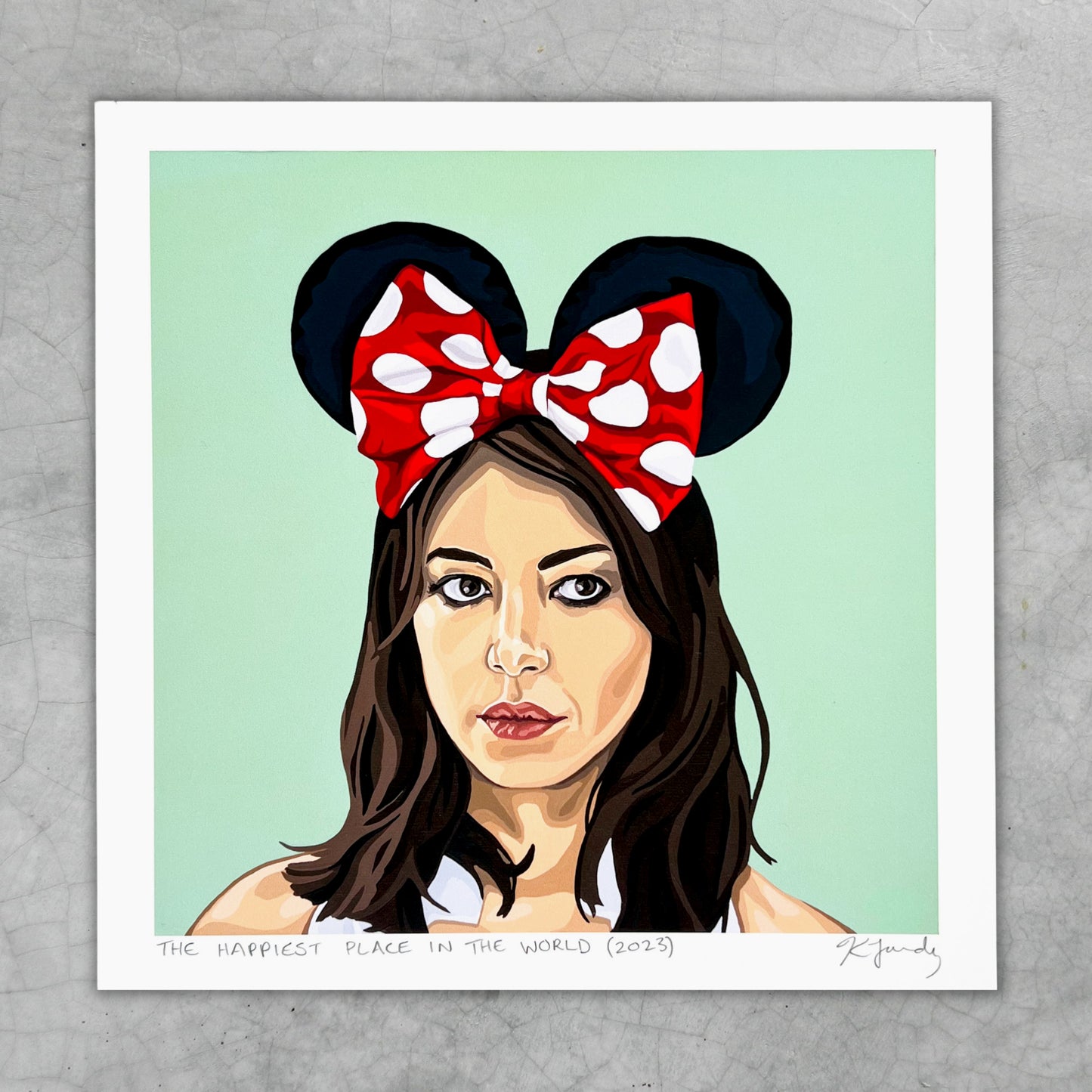 Print - The Happiest Place In The World (2 sizes)