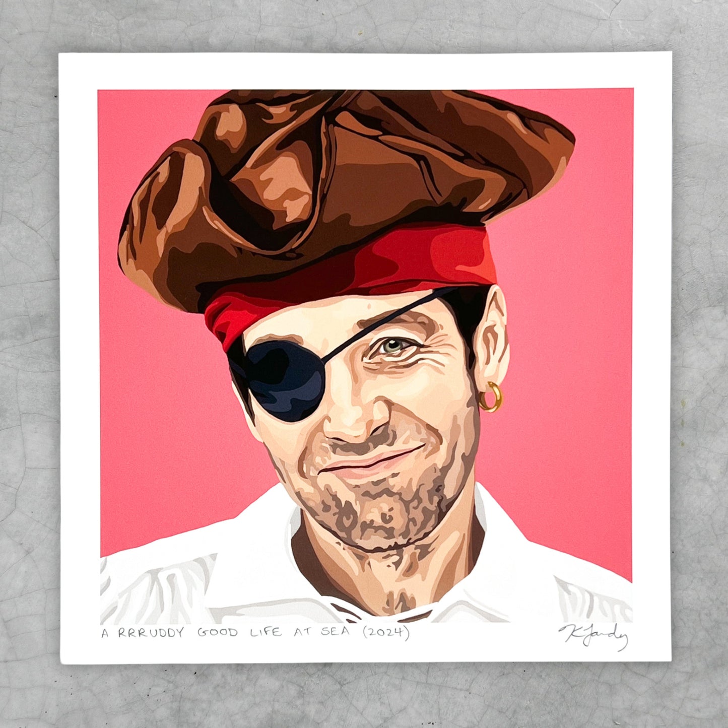 Print - A Rrruddy Good Life At Sea (2 sizes)