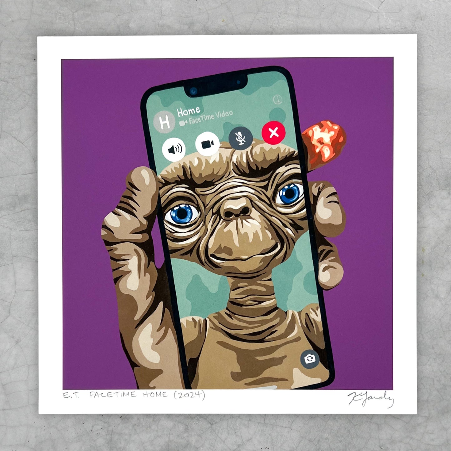 Print - E.T. FaceTime Home (2 sizes)