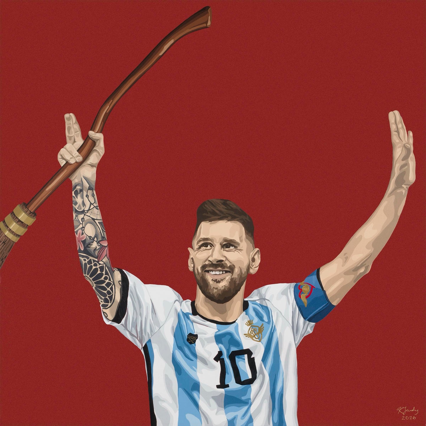 Another World Cup | 24x24"