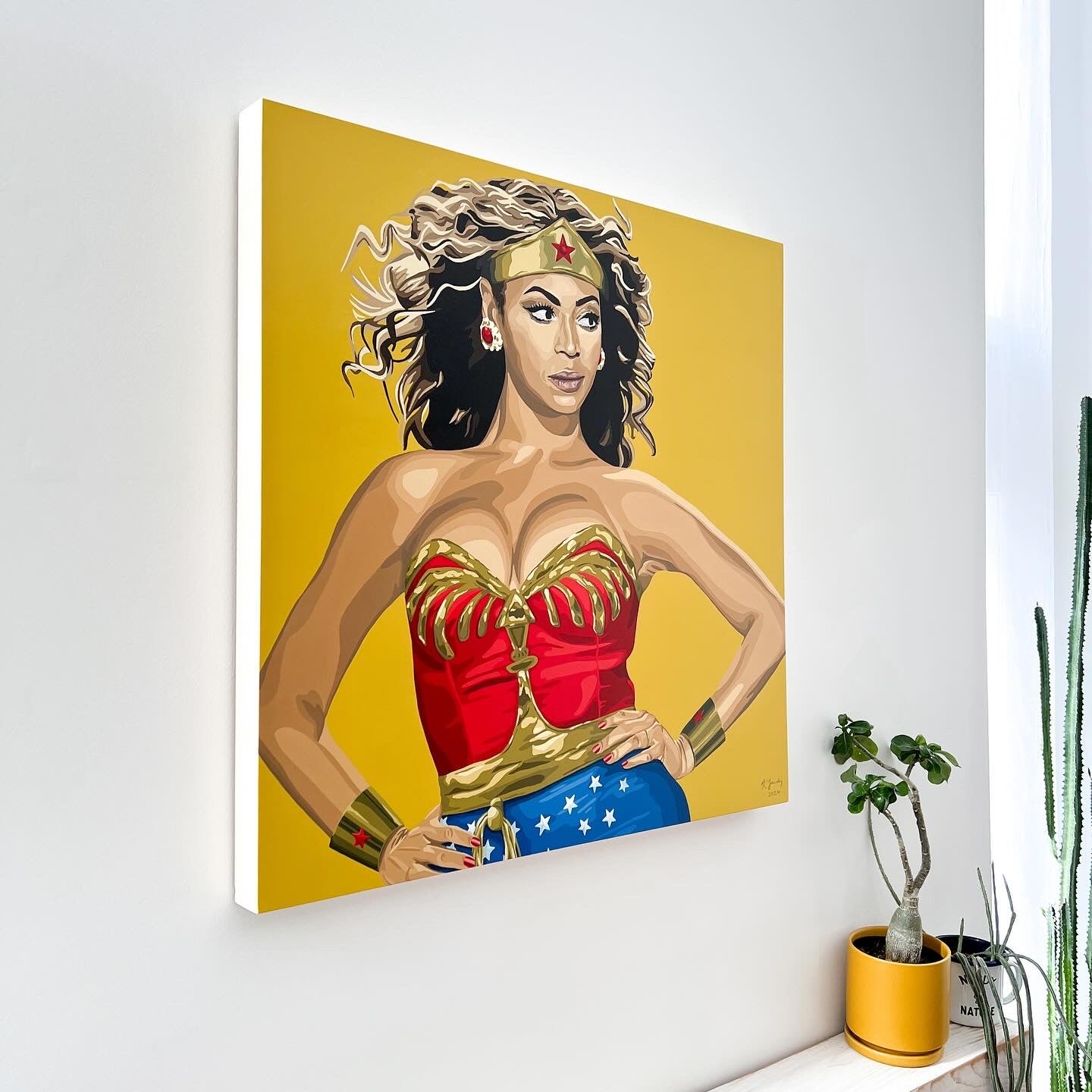 If I Were A Superhero | 24x24"