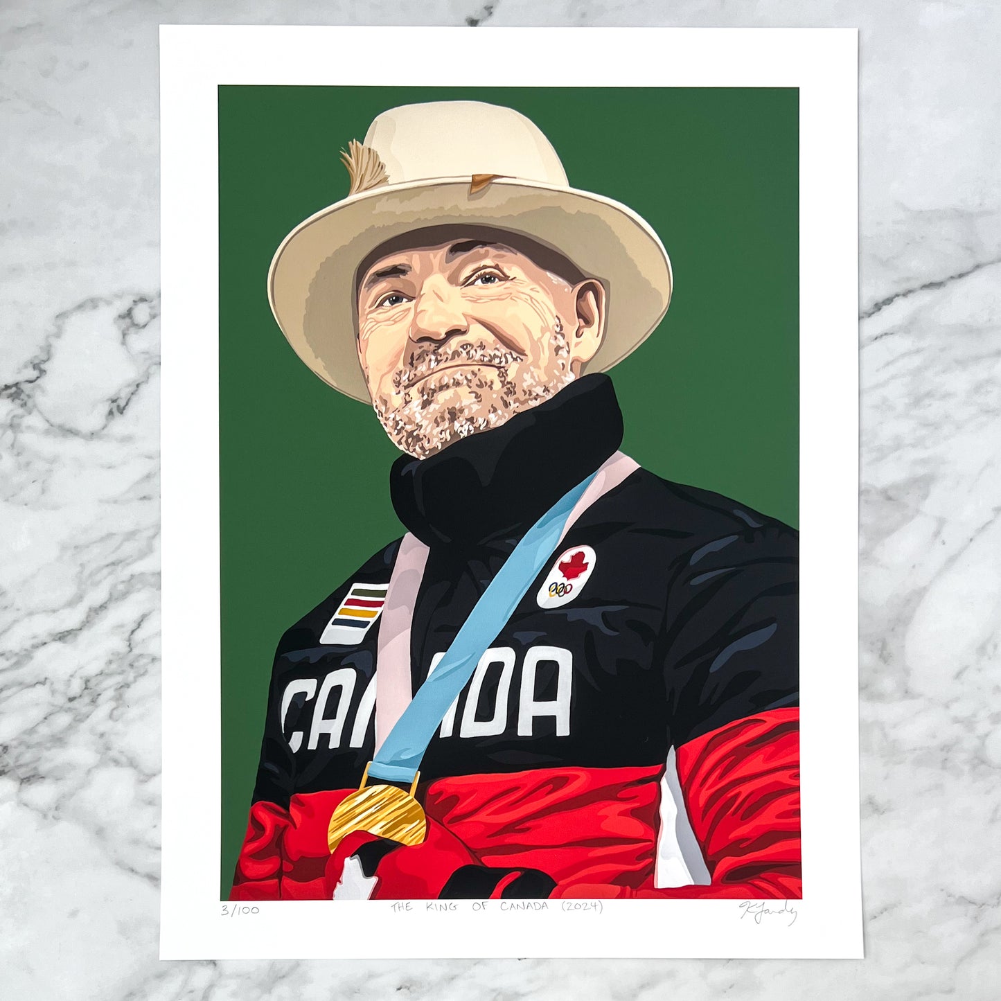Print - The King Of Canada (3 sizes)