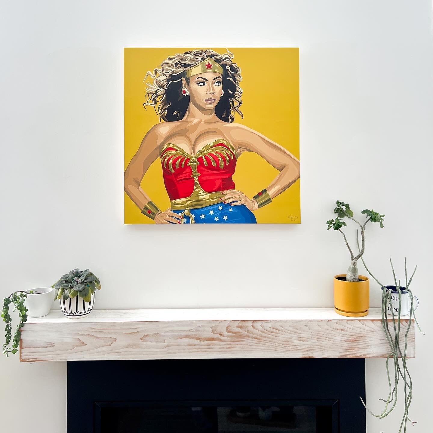 If I Were A Superhero | 24x24"