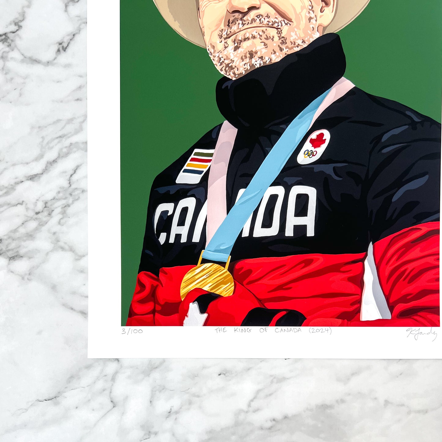 Print - The King Of Canada (3 sizes)
