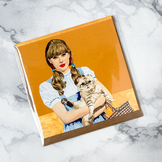 Blank greeting card - We're Not In Pennsylvania Anymore