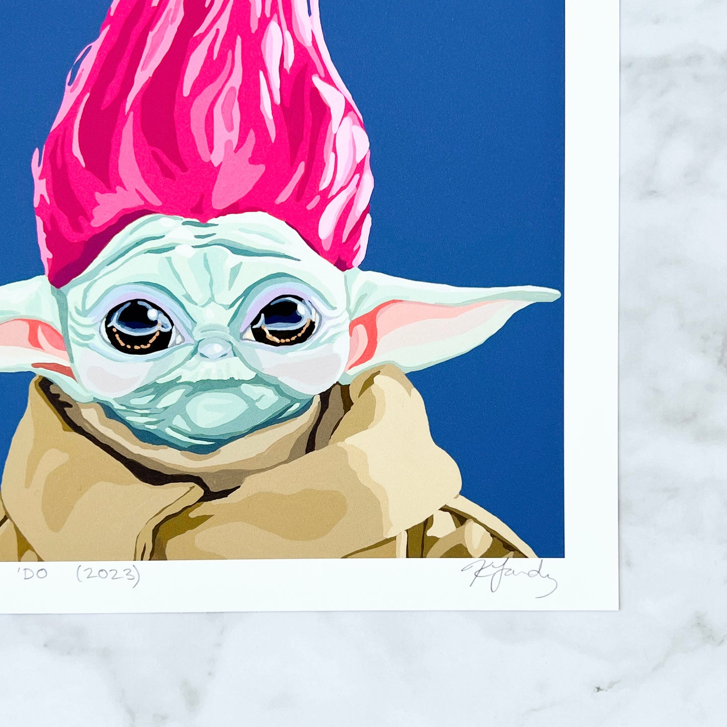 Print - Baby's New 'Do (2 sizes)