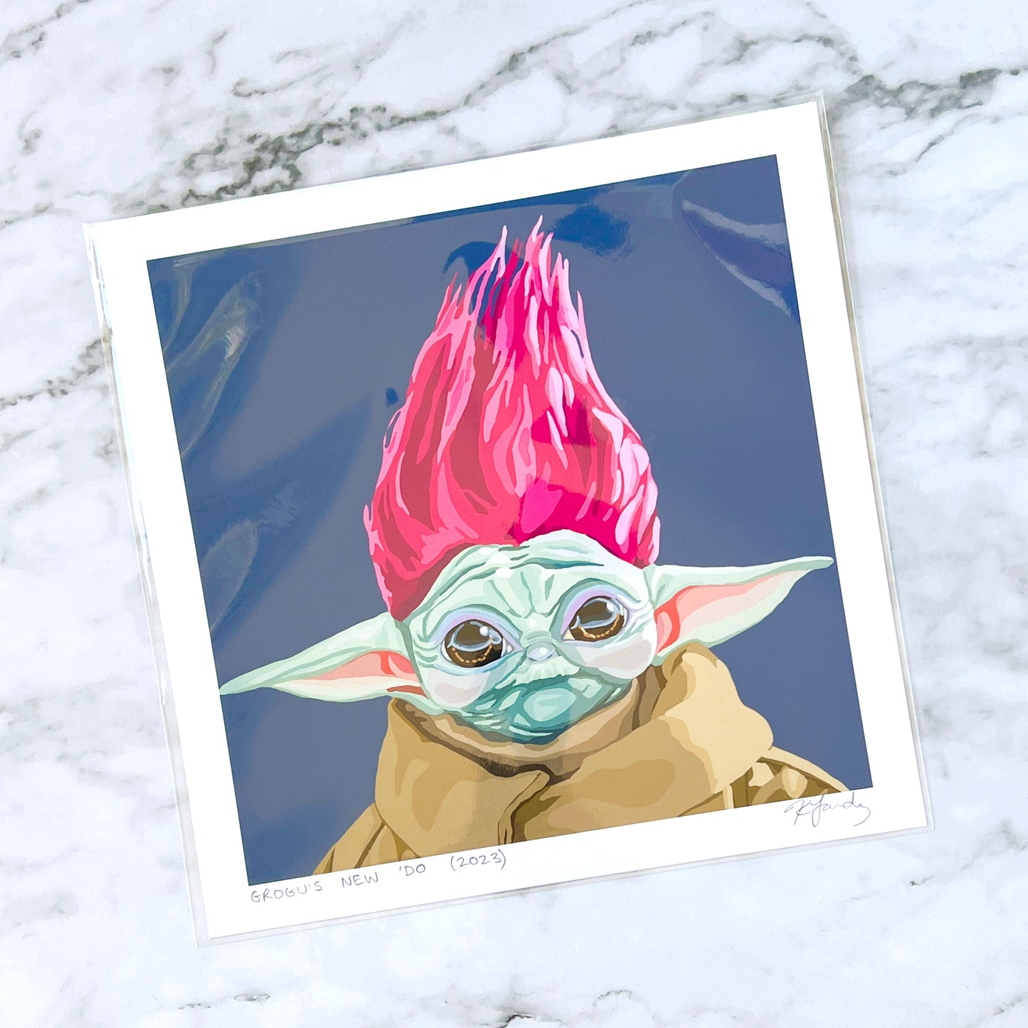 Print - Baby's New 'Do (2 sizes)