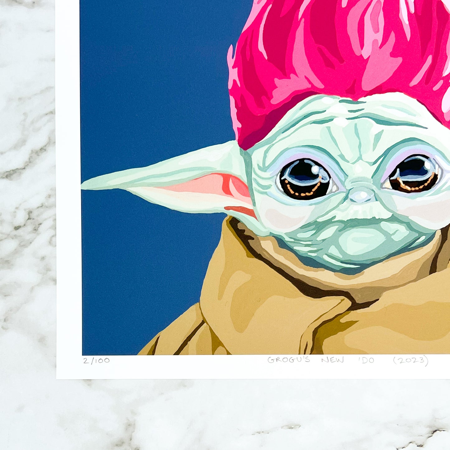 Print - Baby's New 'Do (2 sizes)