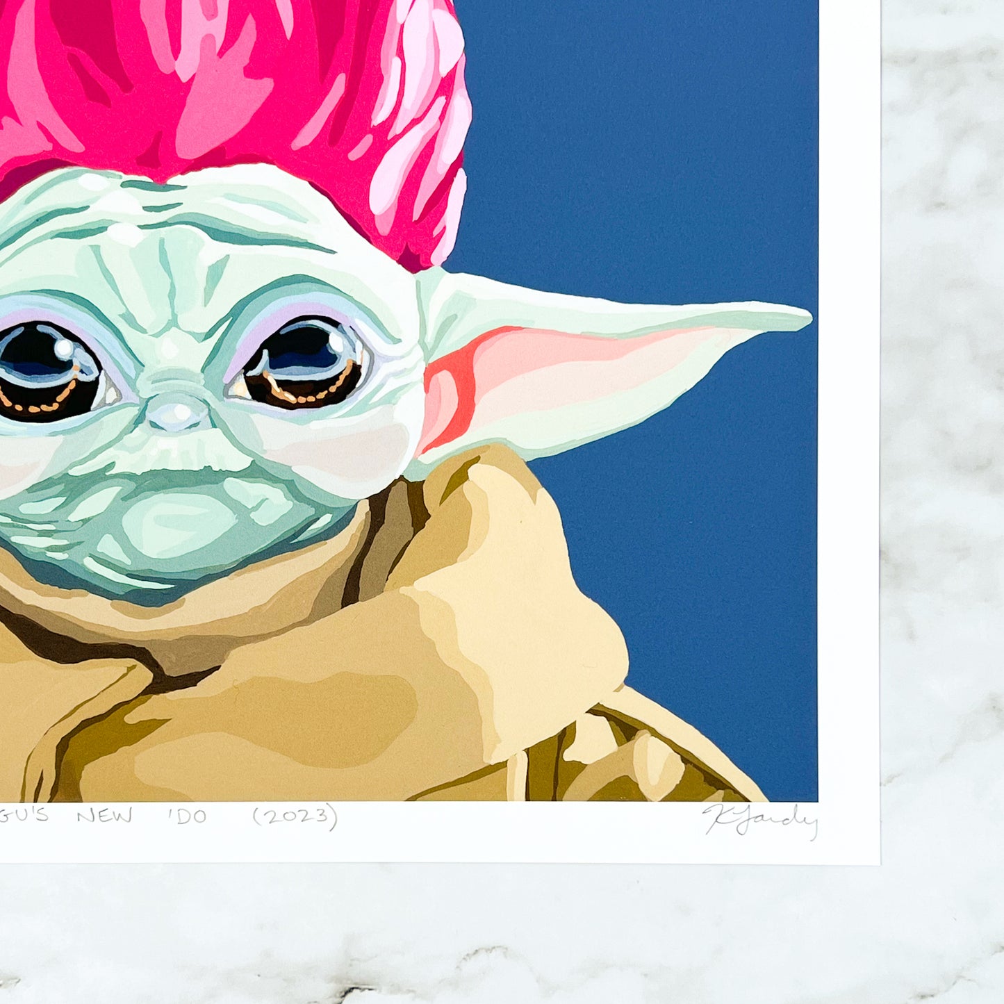 Print - Baby's New 'Do (2 sizes)