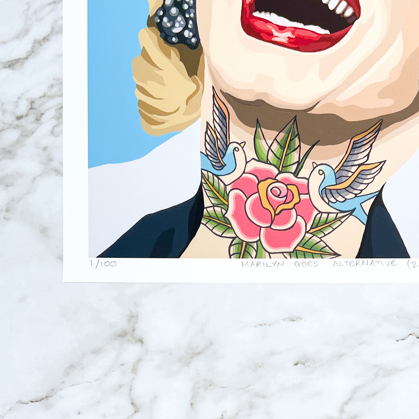 Print - Marilyn Goes Alternative (2 sizes)