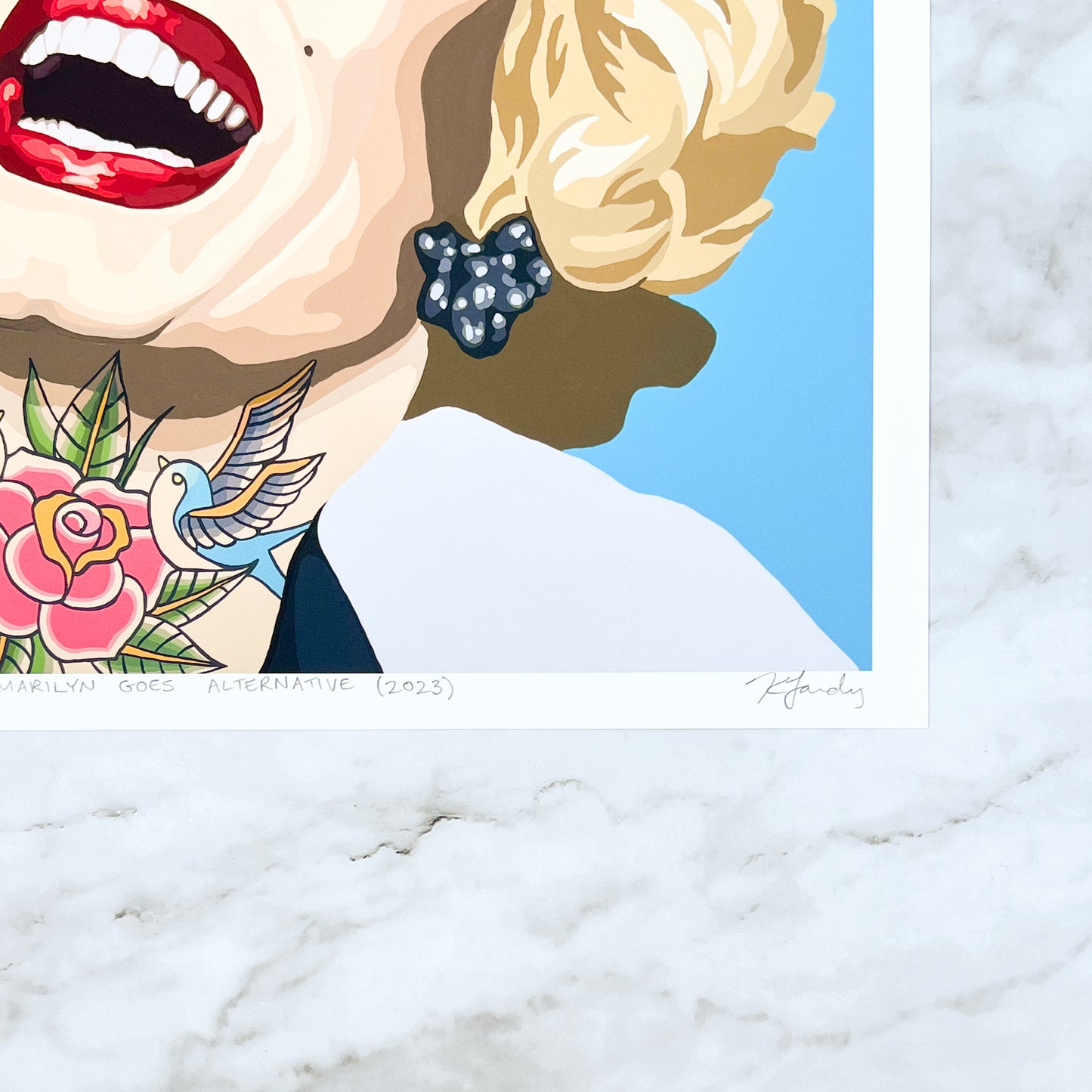 Print - Marilyn Goes Alternative (2 sizes)