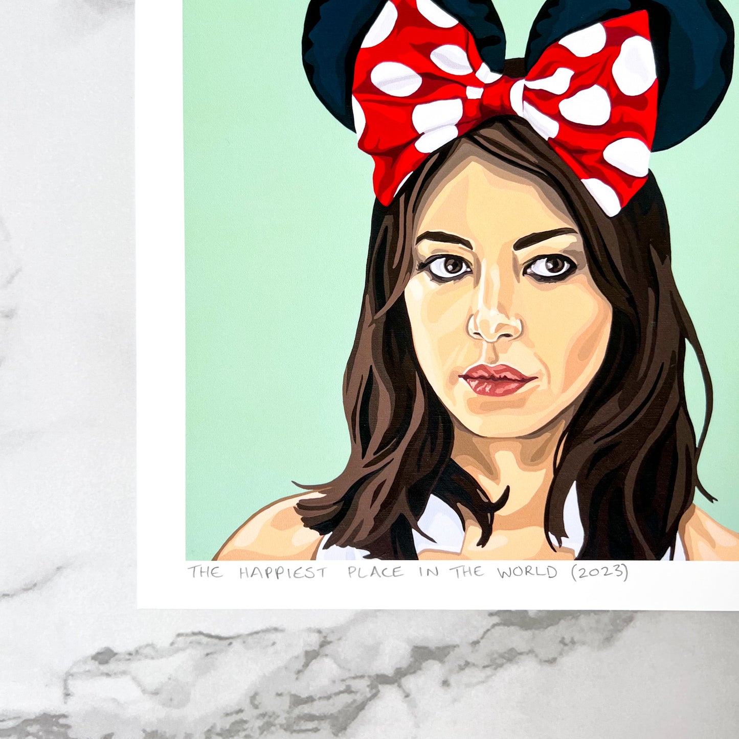 Print - The Happiest Place In The World (2 sizes)