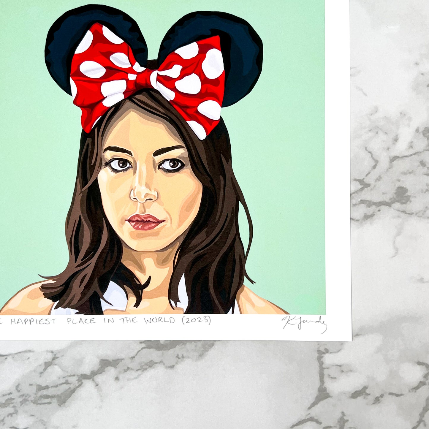 Print - The Happiest Place In The World (2 sizes)