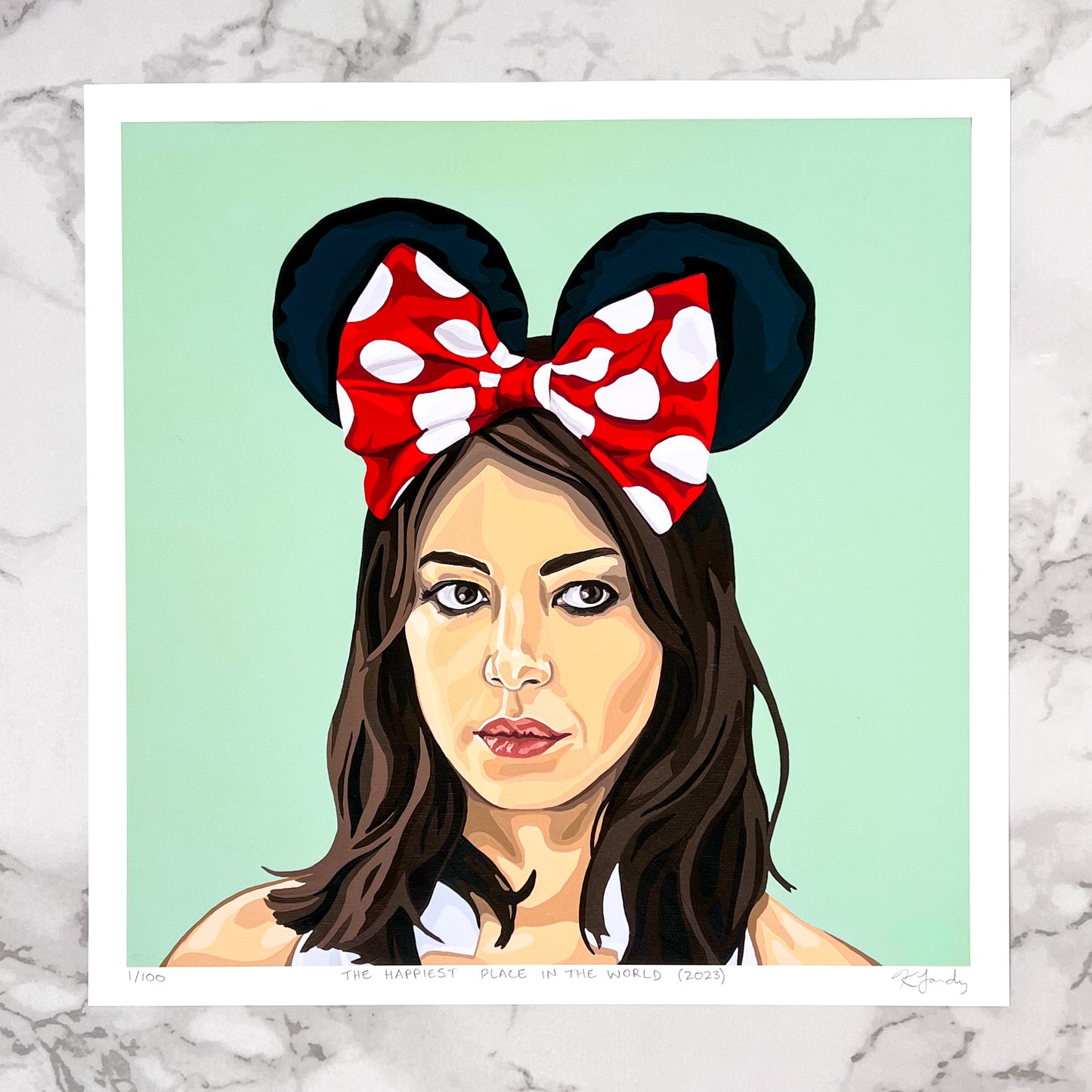 Print - The Happiest Place In The World (2 sizes)