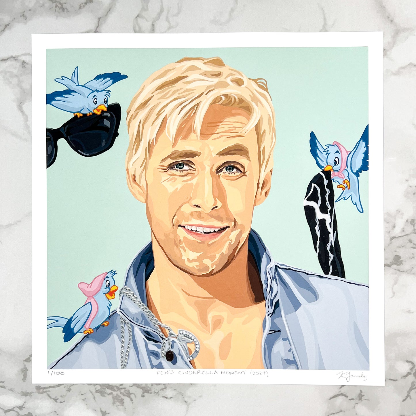 Print - Ken's Cinderella Moment (2 sizes)