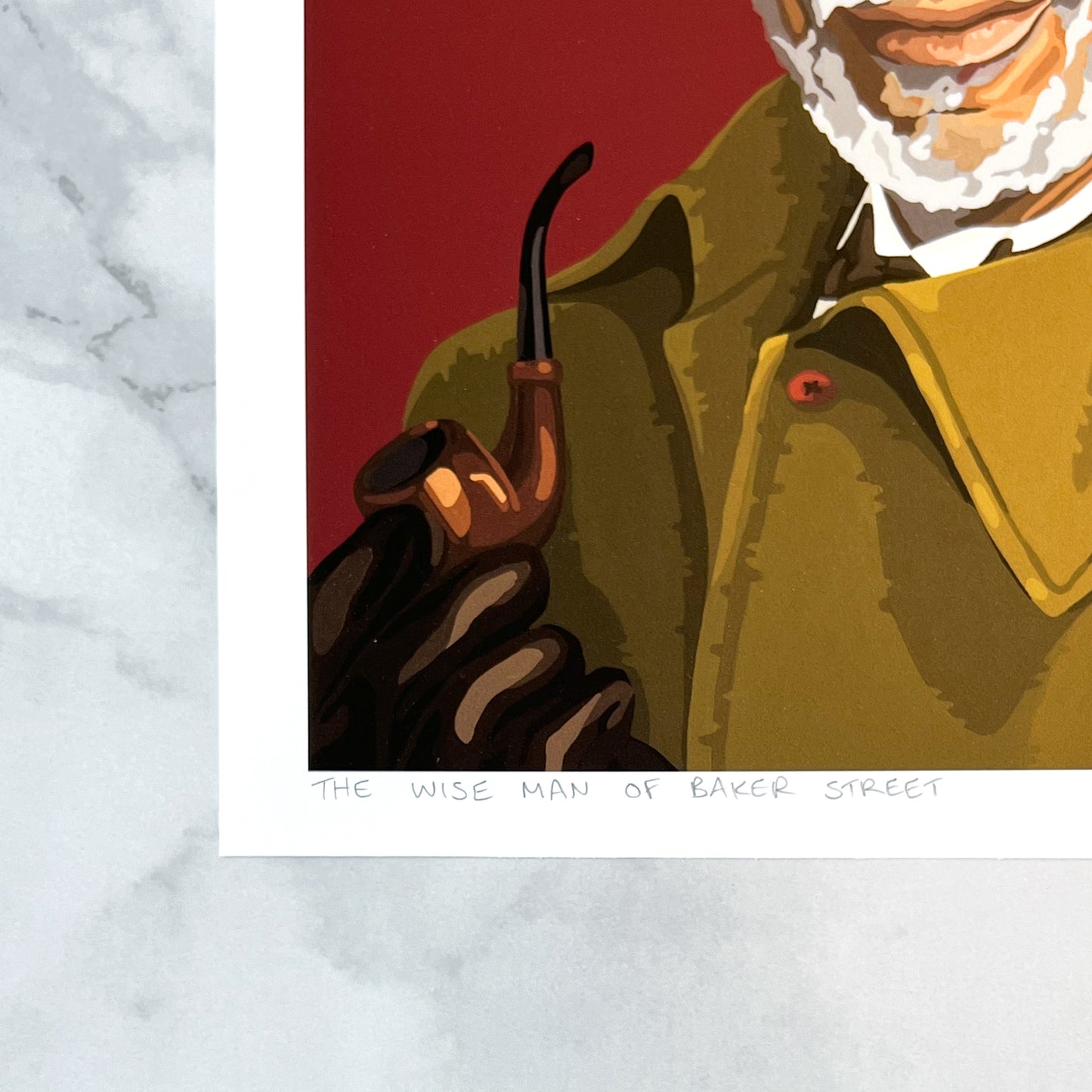Print - The Wise Man Of Baker Street (2 sizes)