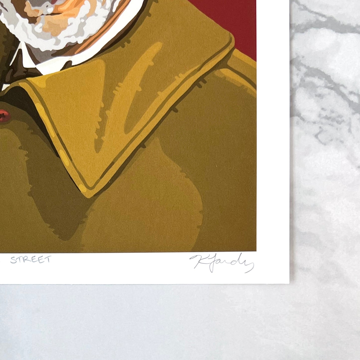 Print - The Wise Man Of Baker Street (2 sizes)
