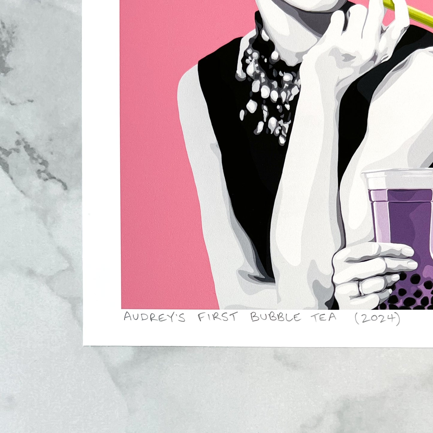 Print - Audrey's First Bubble Tea (3 sizes)