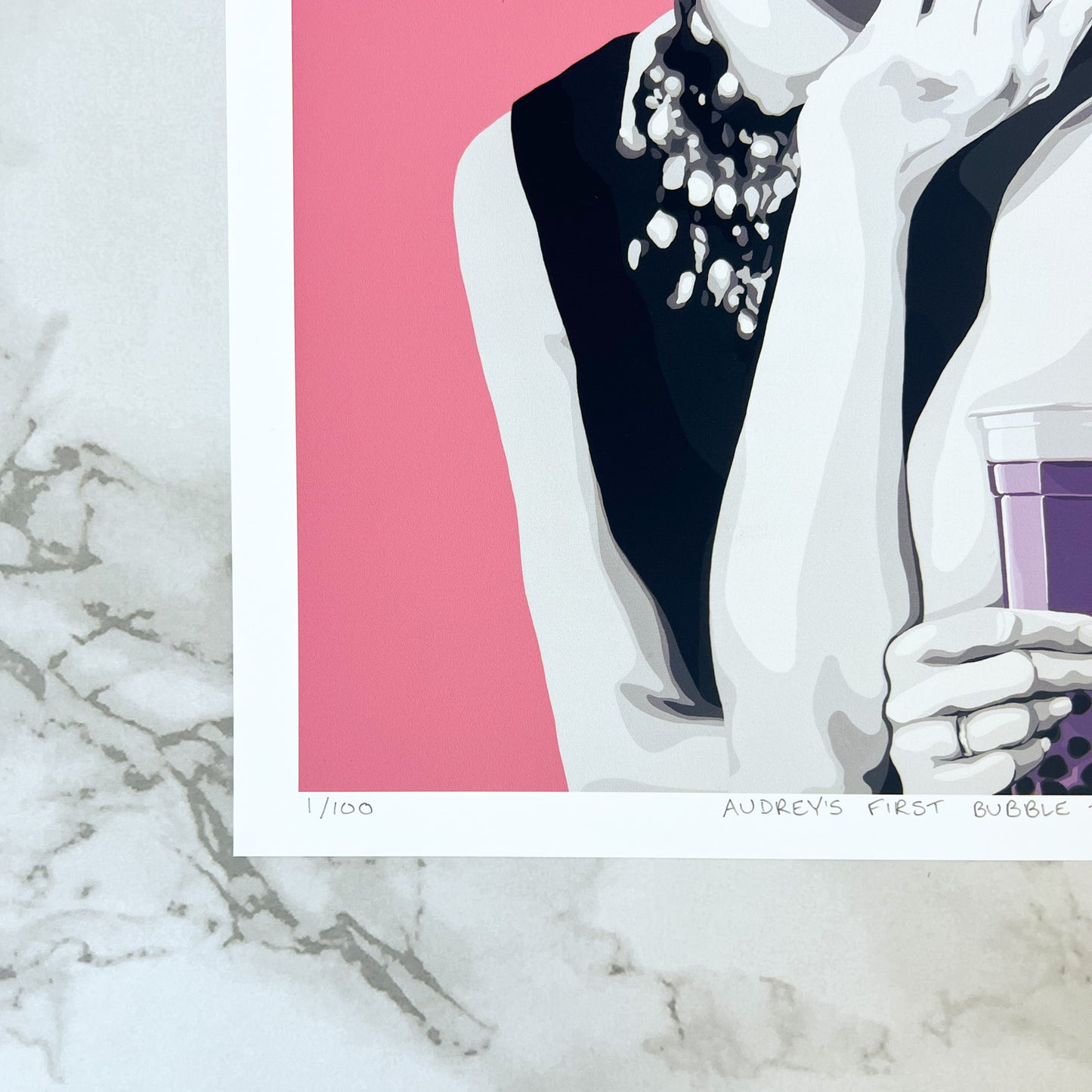 Print - Audrey's First Bubble Tea (3 sizes)