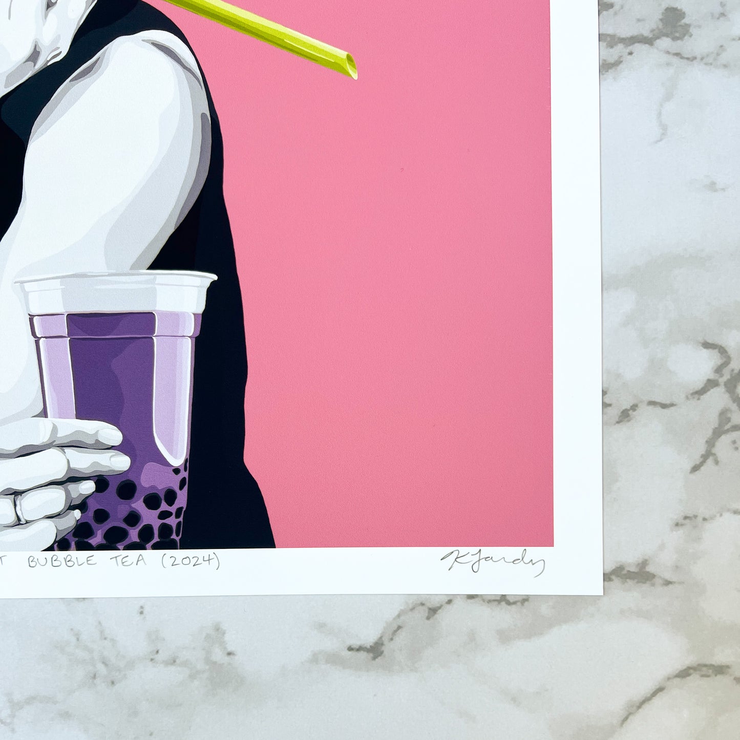 Print - Audrey's First Bubble Tea (3 sizes)