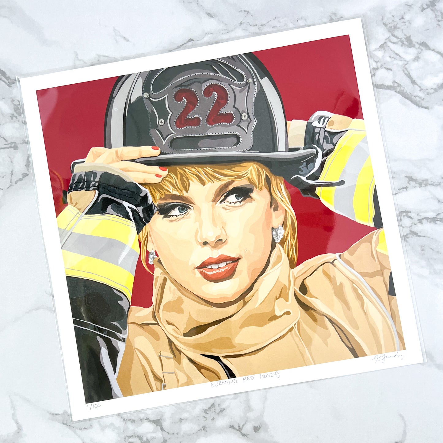 Print - Burning Red (3 sizes)