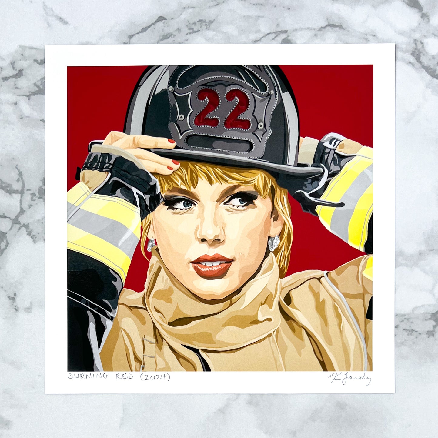 Print - Burning Red (3 sizes)