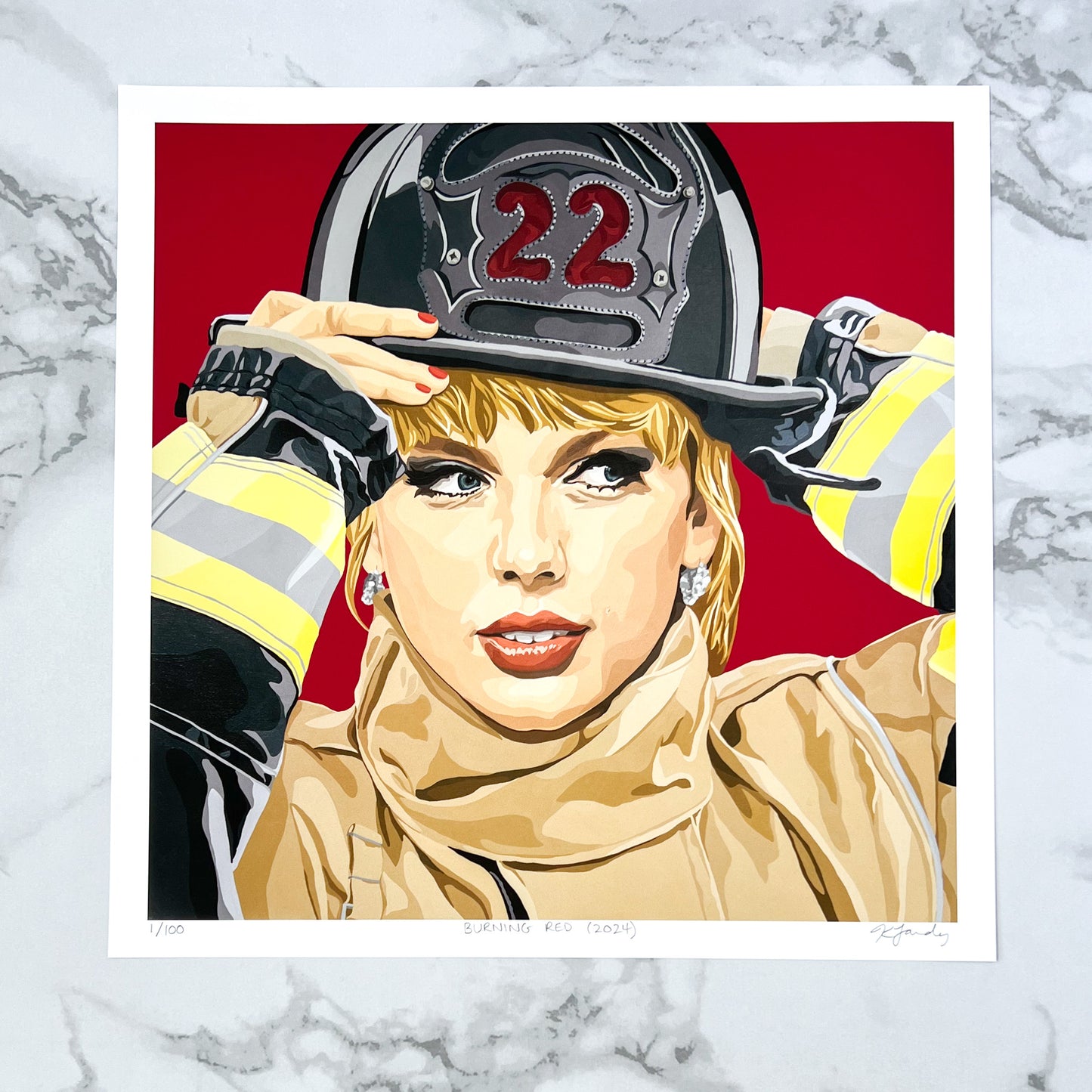 Print - Burning Red (3 sizes)
