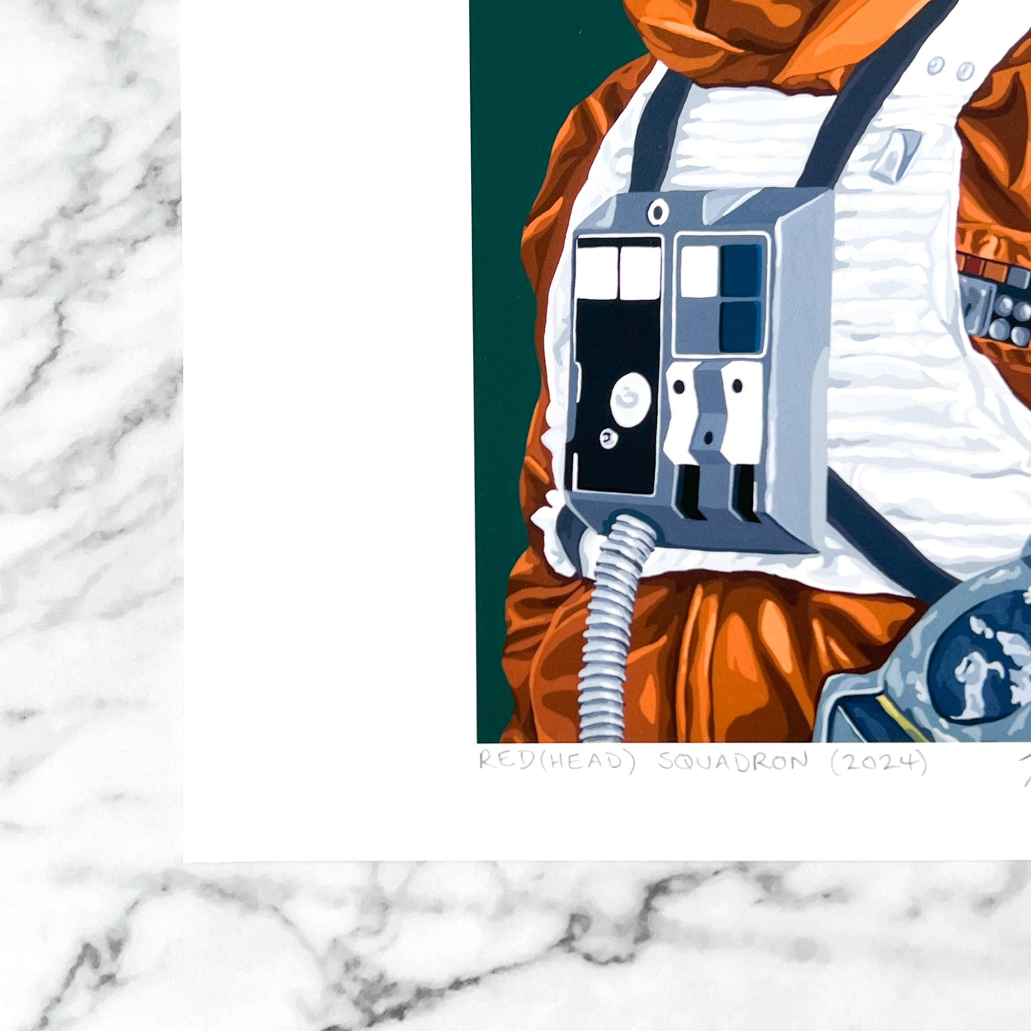 Print - Red(head) Squadron (2 sizes)