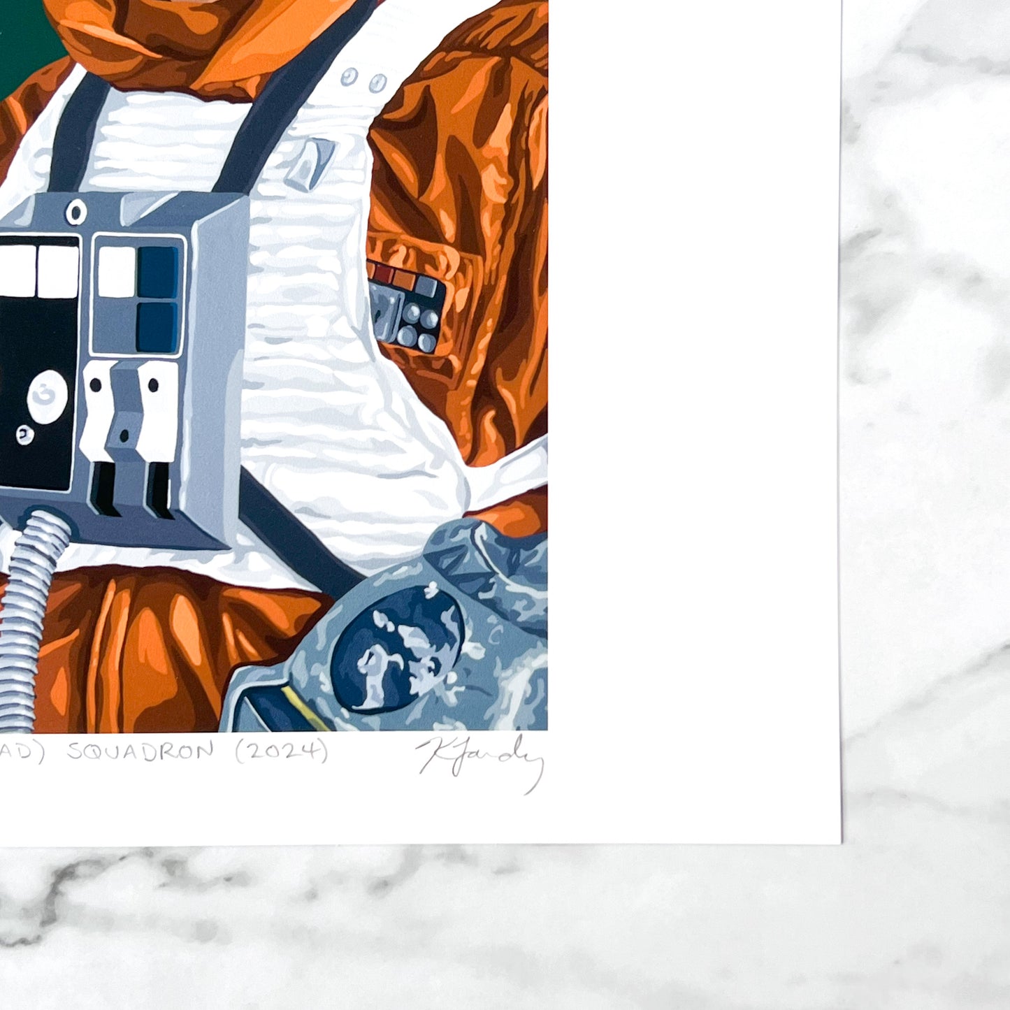 Print - Red(head) Squadron (2 sizes)