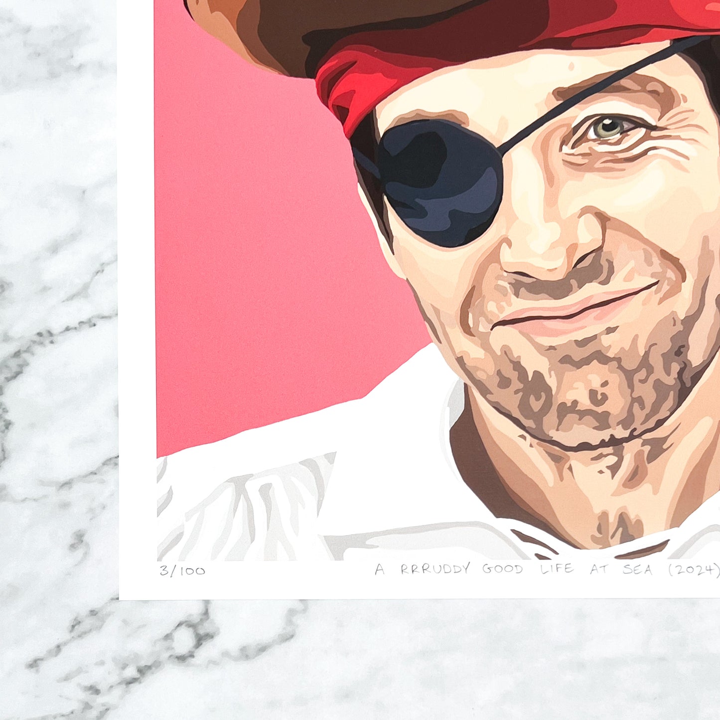 Print - A Rrruddy Good Life At Sea (2 sizes)