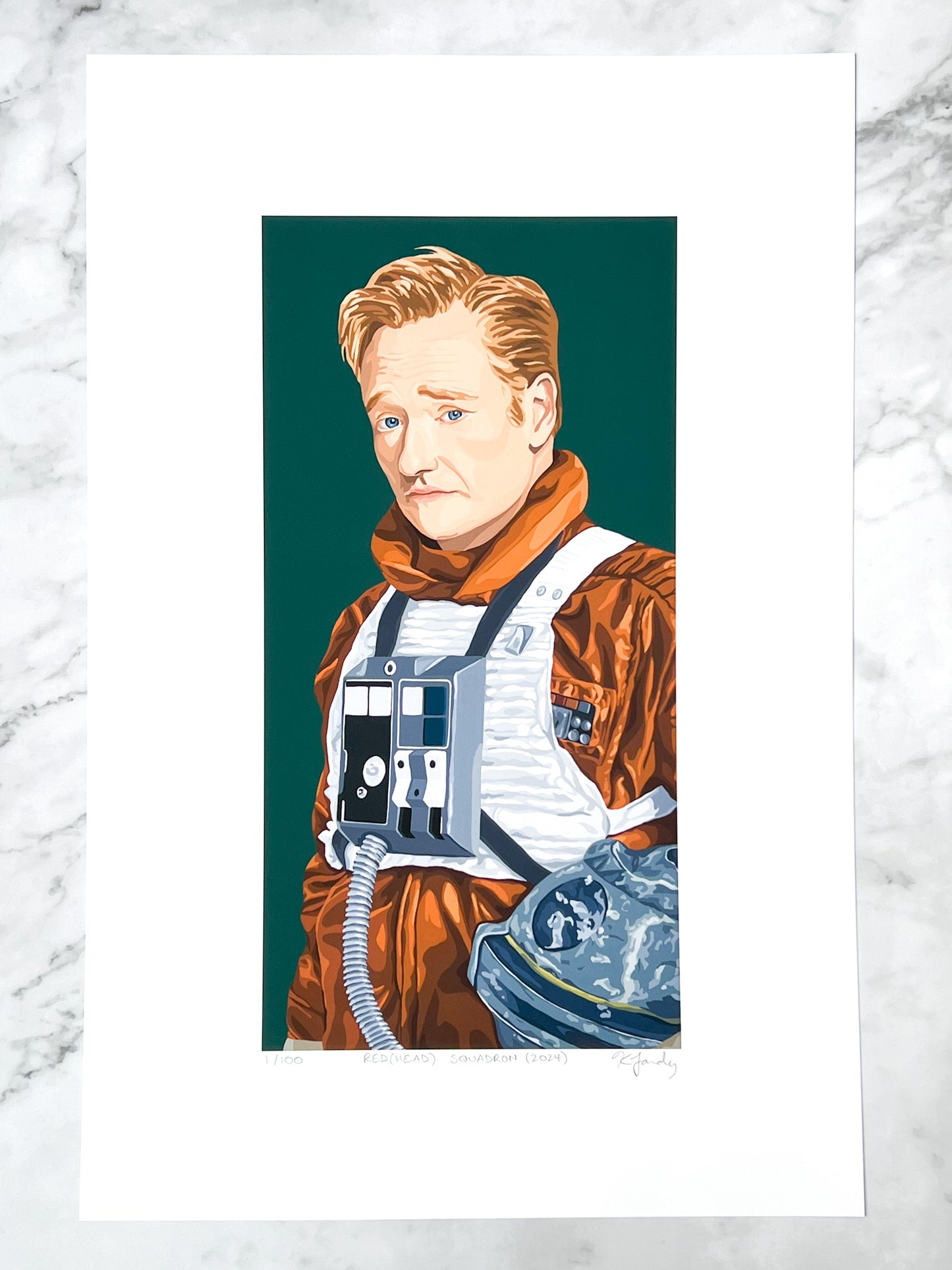 Print - Red(head) Squadron (2 sizes)