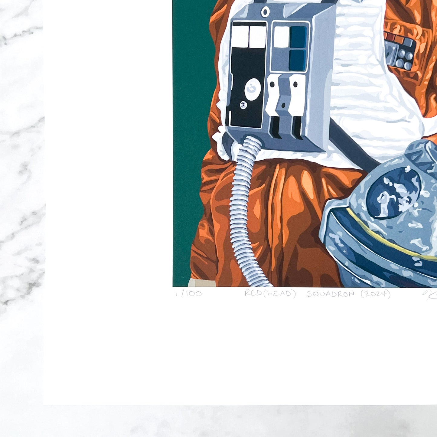 Print - Red(head) Squadron (2 sizes)