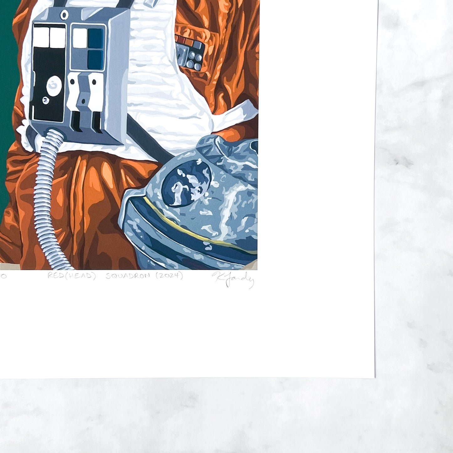 Print - Red(head) Squadron (2 sizes)