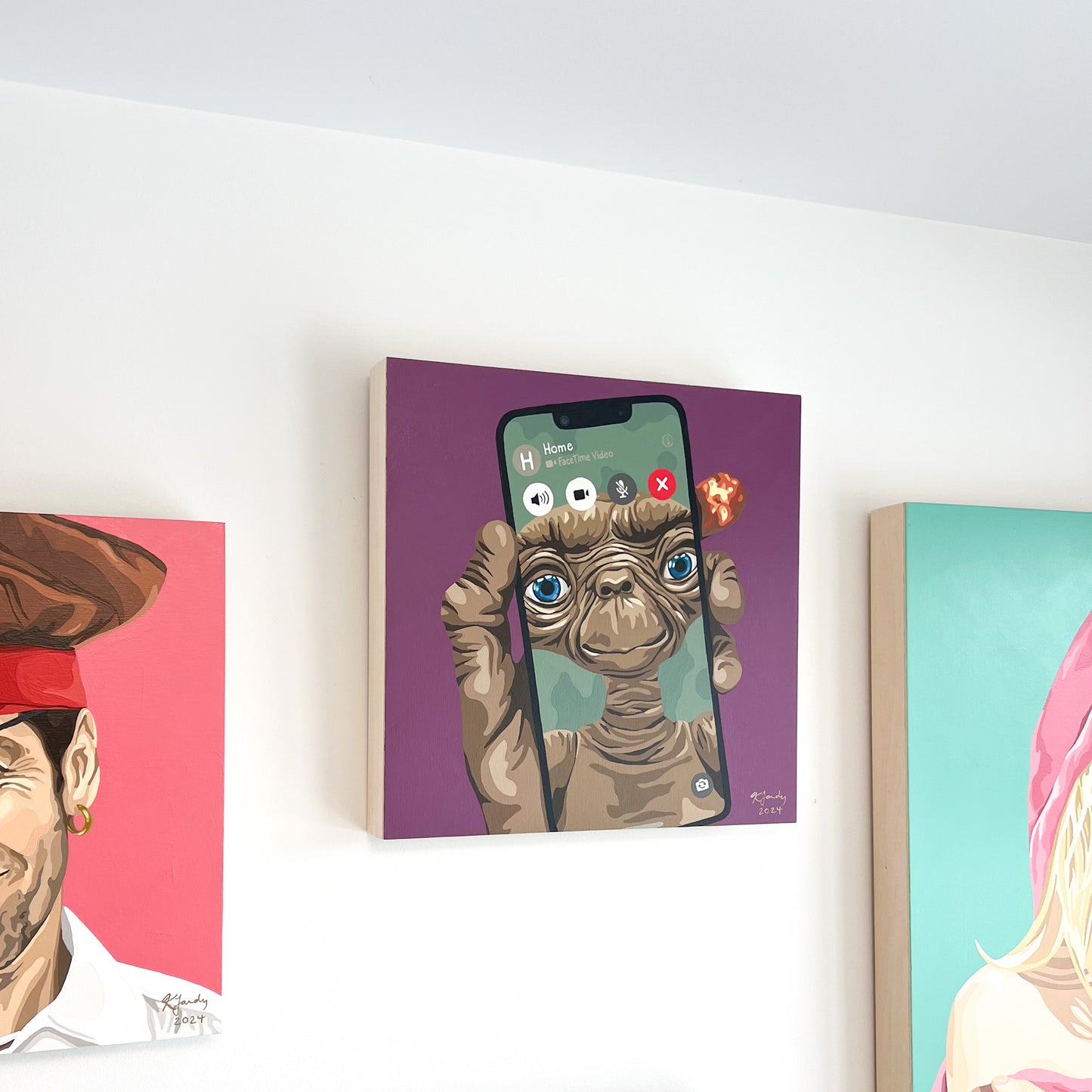 E.T. FaceTime Home | 12x12”