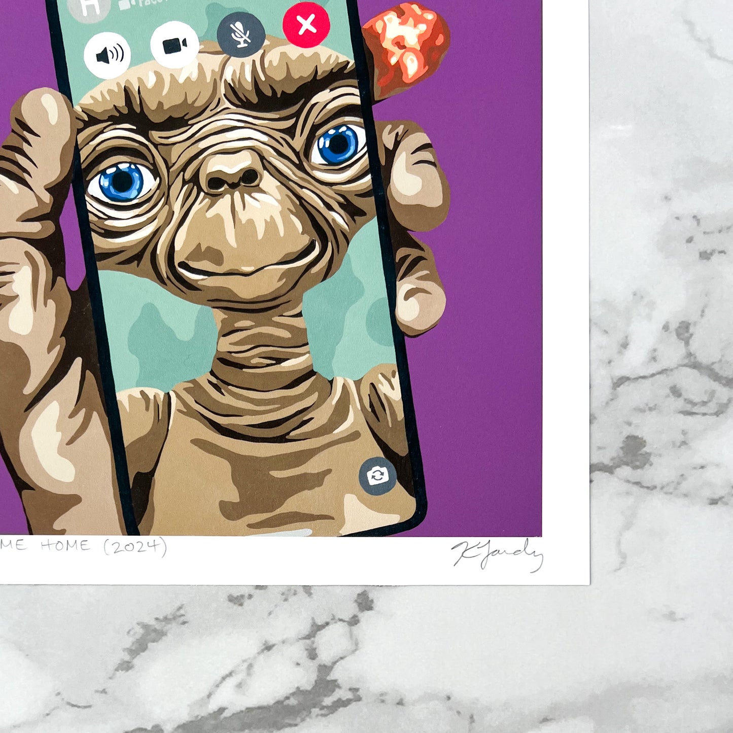 Print - E.T. FaceTime Home (2 sizes)