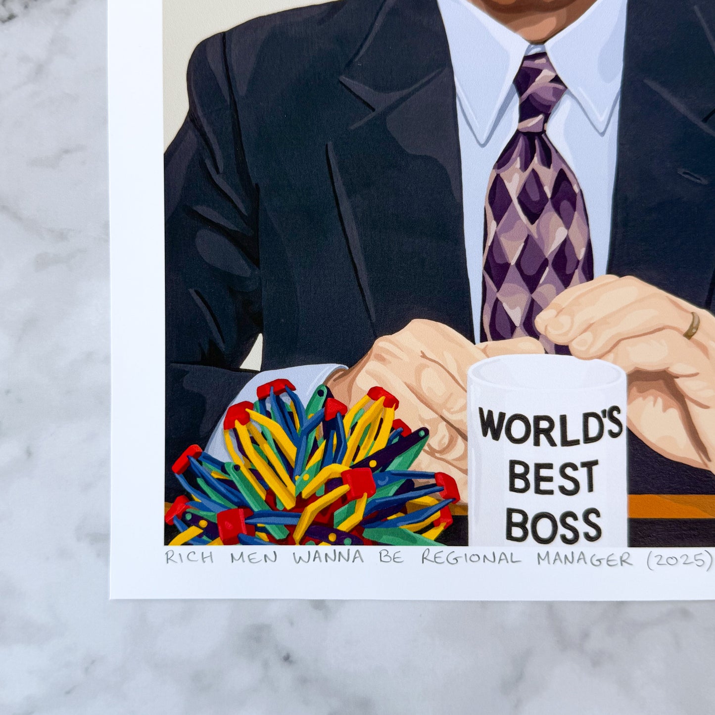 Print - Rich Men Wanna Be Regional Manager