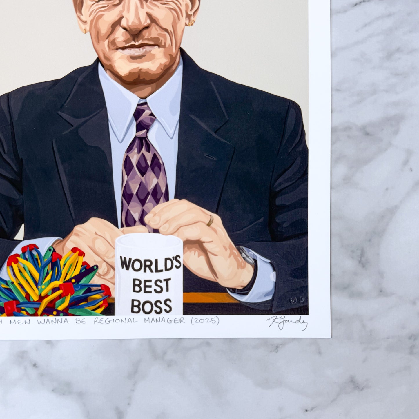 Print - Rich Men Wanna Be Regional Manager
