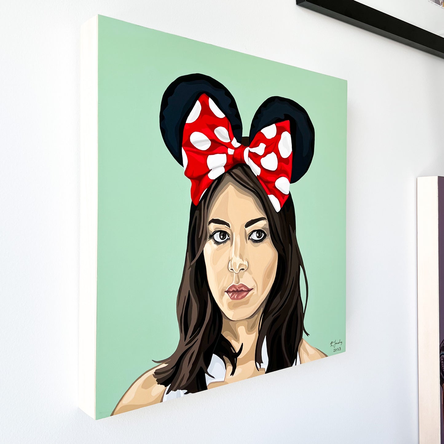 The Happiest Place In The World | 16x16"
