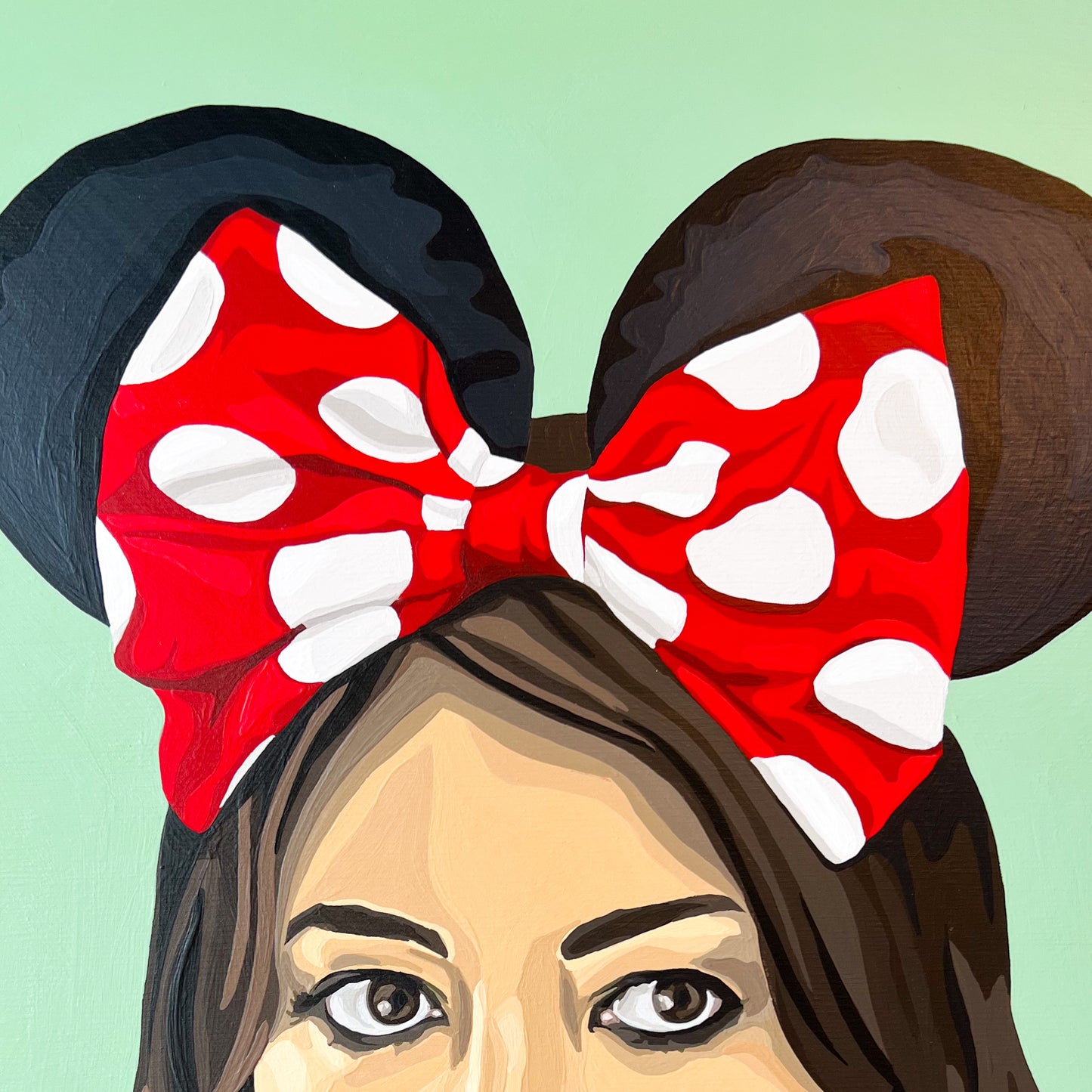 The Happiest Place In The World | 16x16"