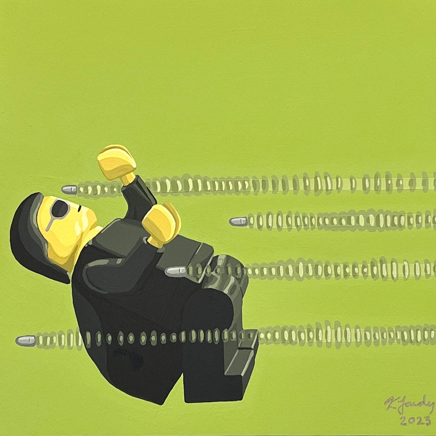 Mr. Anderson | 8x8"