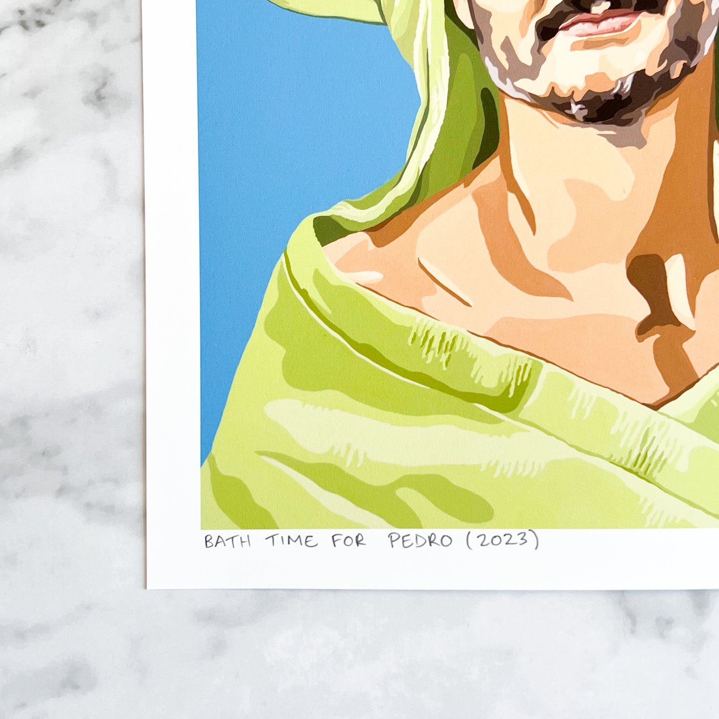 Print - Bath Time For Pedro (3 sizes)