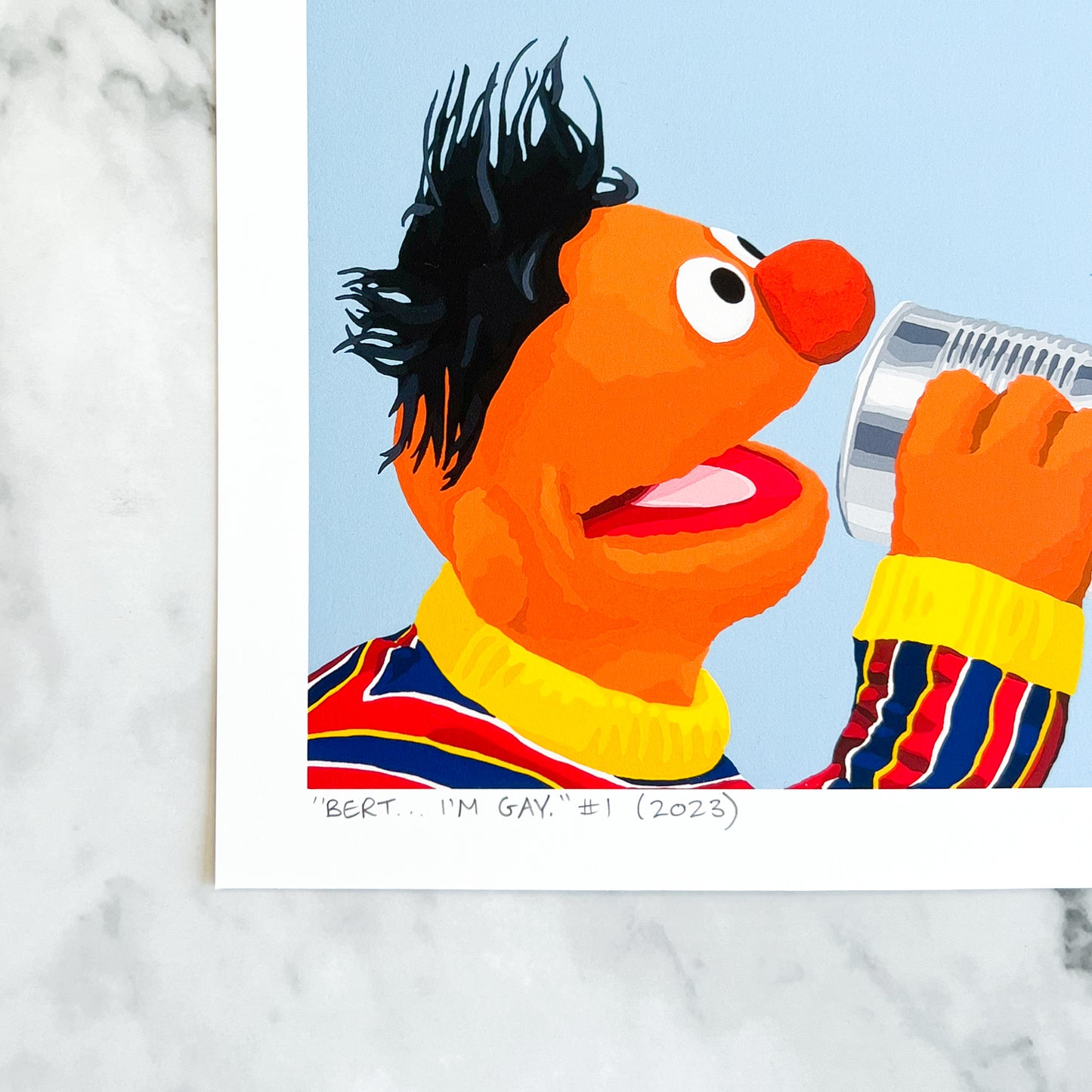 Print - "B... I'm Gay." #1 (2 sizes)