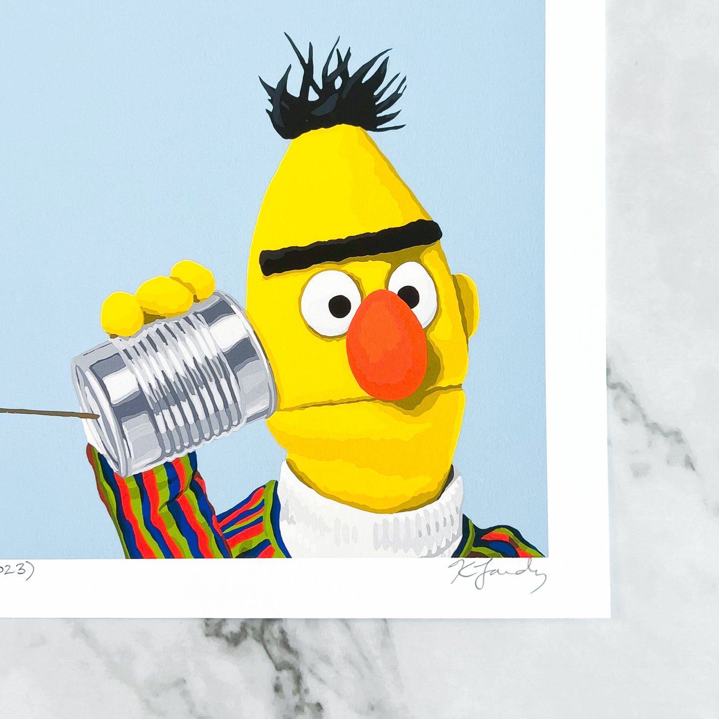 Print - "B... I'm Gay." #2 (2 sizes)