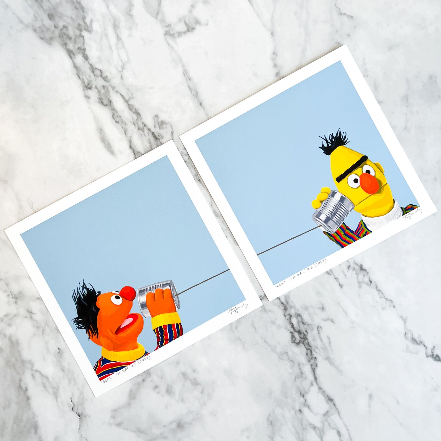 Print - "B... I'm Gay." #1 (2 sizes)