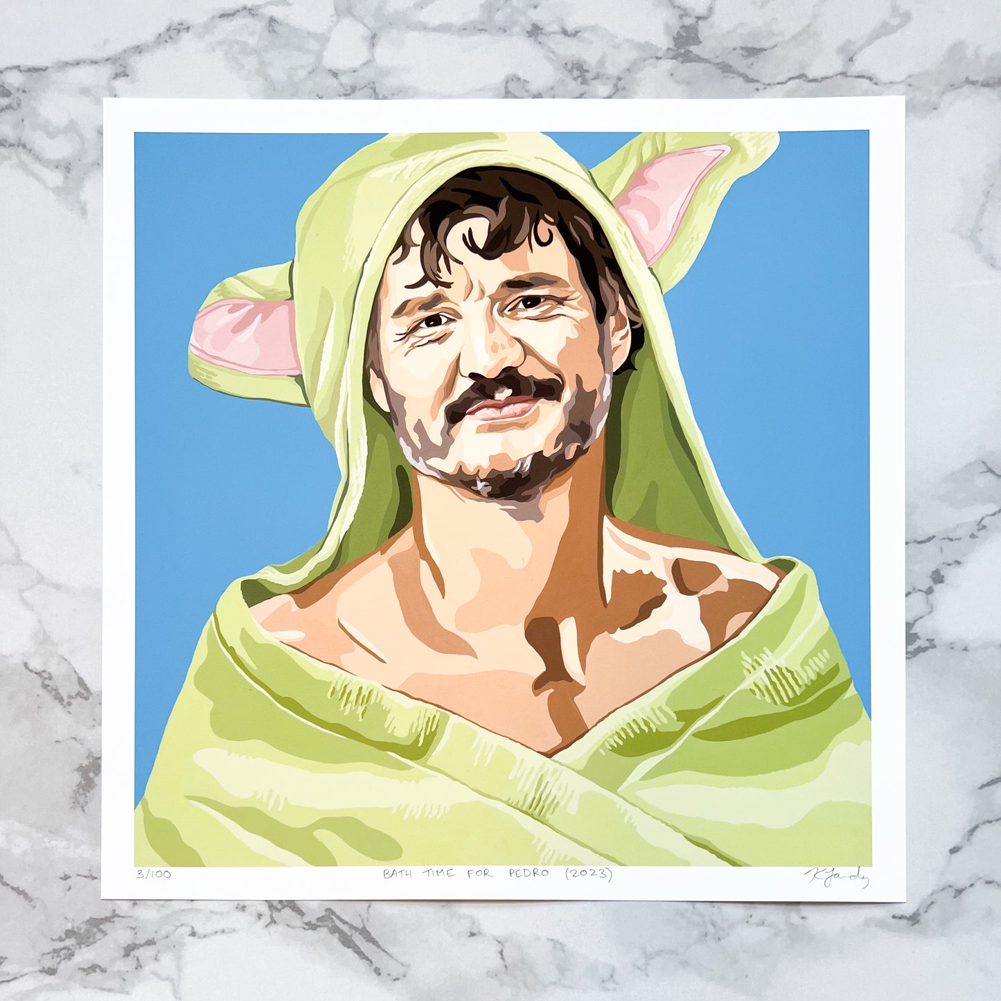 Print - Bath Time For Pedro (3 sizes)